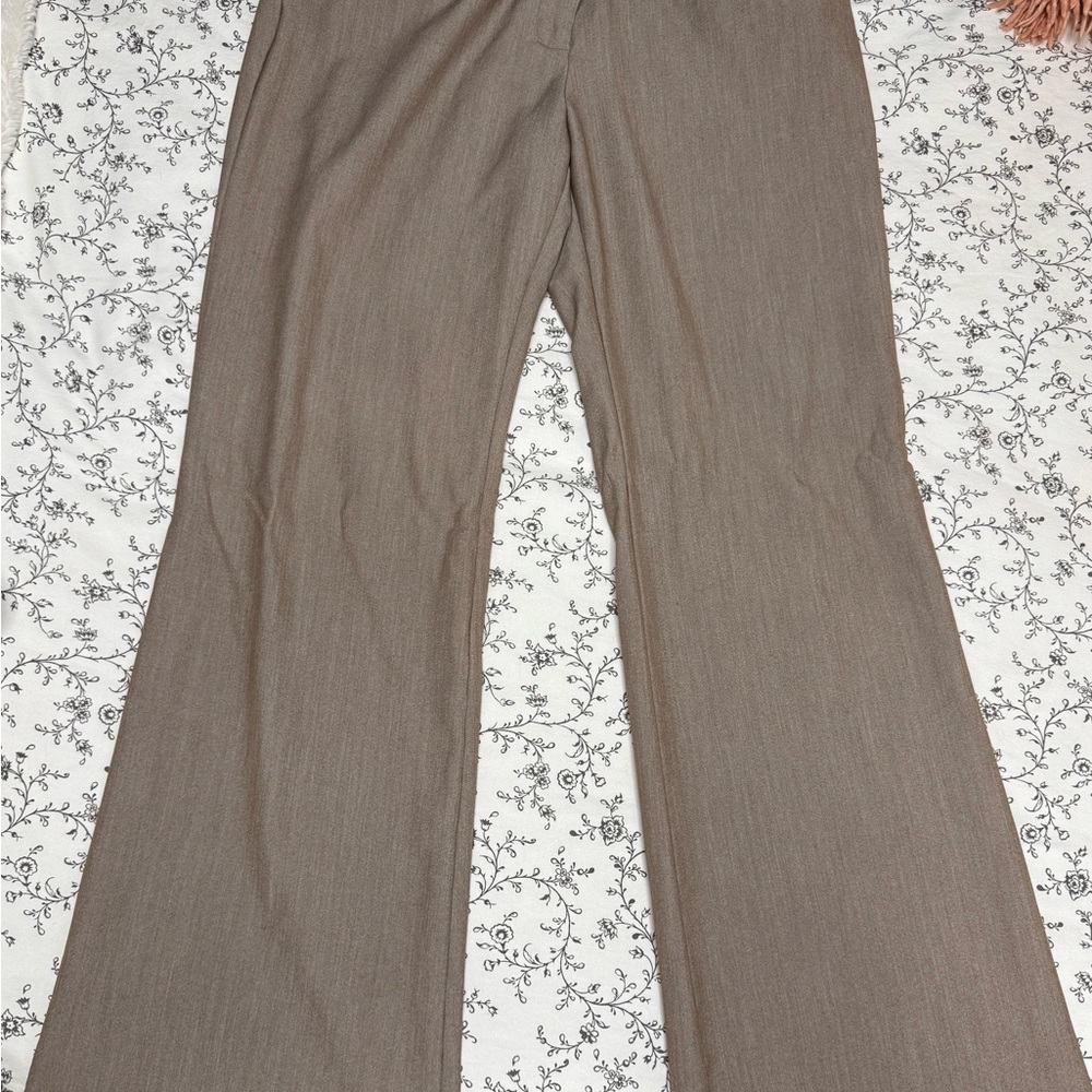 Joe Benbasset Taupe Flare Pants